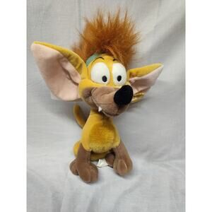 VINTAGE THE DISNEY STORE OLIVER & COMPANY 9.5" TITO CHIHUAHUA DOG PLUSH RARE HTF